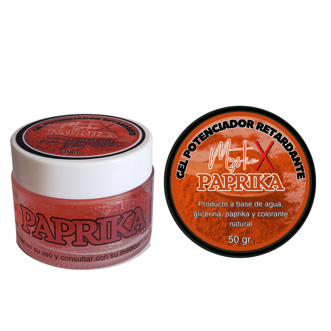 Gel Efecto Potenciador Masculino Con Paprika Mystic X